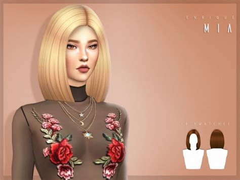Enrique Mia Hair Sims 4 Hairs Images And Photos Finder