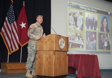 Nssc Commander Holds First Town Hall Article The United States Army