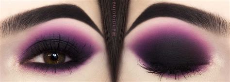 Black Purple Smokey Eye Using The Karity Smokey Palette Black Smokey
