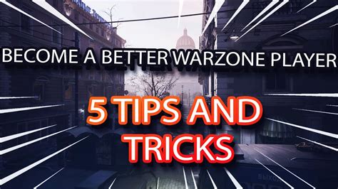 Cod Warzone 5 Tips And Tricks For Beginners Youtube