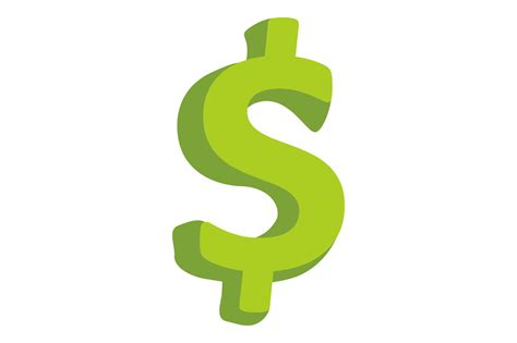 Green Dollar Icon Transparent Background 23629774 Png