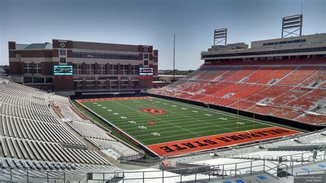 Boone Pickens Stadium Seating Chart Row Elcho Table