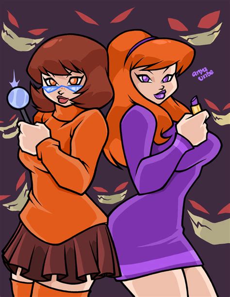 Velma And Daphne From Scooby D By Anyauribe Daphne And Velma Velma