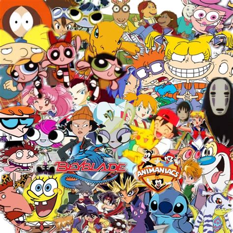 cartoons and cartoons only — THE ULTIMATE 90’s/2000’s CARTOONS COLLAGE