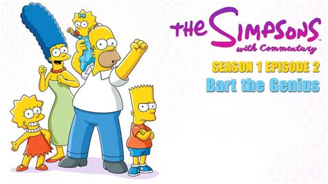 The Simpsons With Commentary Season 1 Episode 2 Bart The Genius Youtube