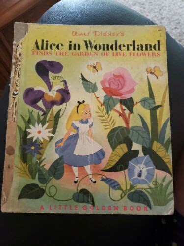 Mavin Alice In Wonderland Finds The Garden Of Live Flowers 1951