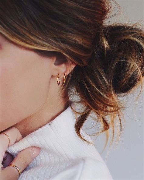 Click Here To Learn More On How To Style Minimalist Earrings These