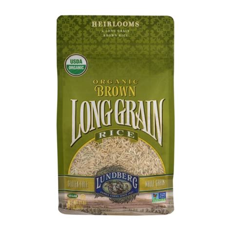 Save On Lundberg Brown Rice Long Grain Gluten Free Organic Order Online