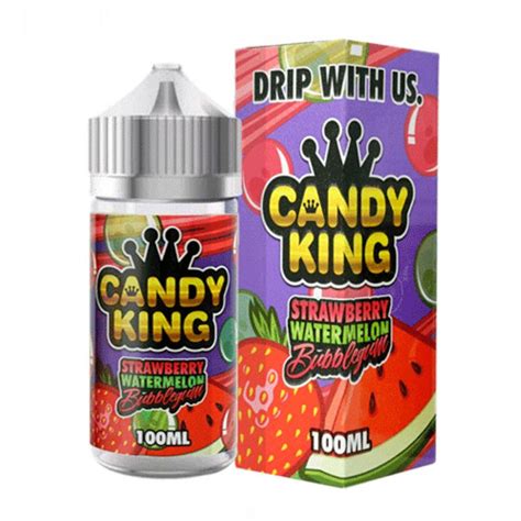 strawberry watermelon e liquid by candy king vaperanger wholesale
