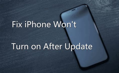 Top 4 Fixes To Iphone Ipad Wont Turn On After Ios 1617 Update