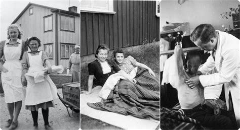 Amazing Photos Of A Refugee Camp In Småland Sweden During World War Ii