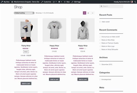 Woocommerce Adding The Product Short Description To Archive Pages