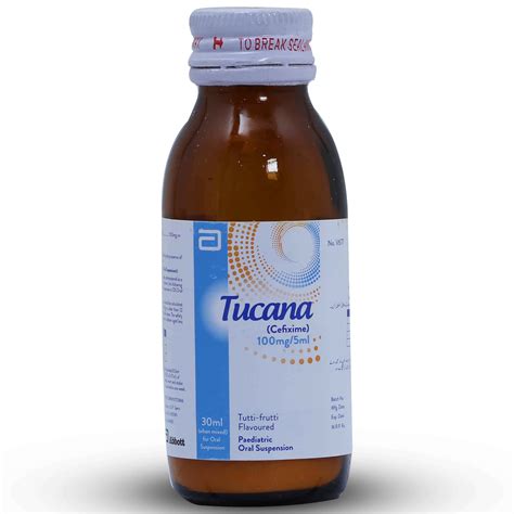 Tucana 100mg5ml Syrup 30 Ml Uses Formula Side Effects