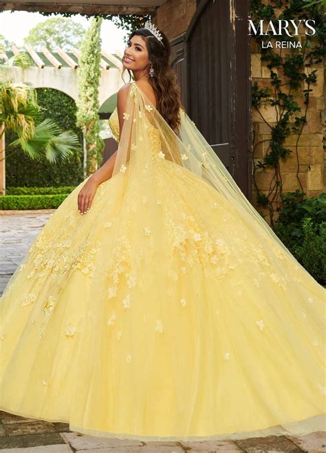 cape quinceanera dress by mary s bridal mq2115 in 2022 pretty quinceanera dresses quinceanera