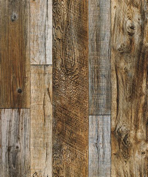 Reclaimed 3d Textured Woods Planks Wallpaper Rolls Mural