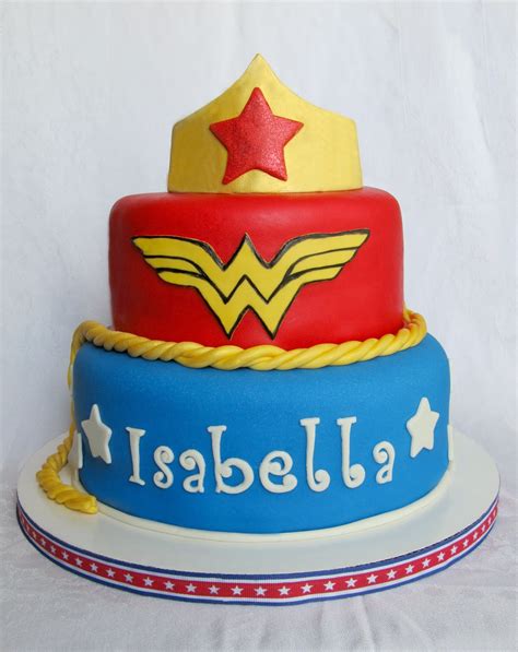 Love And Sugar Kisses Wonder Woman Cake