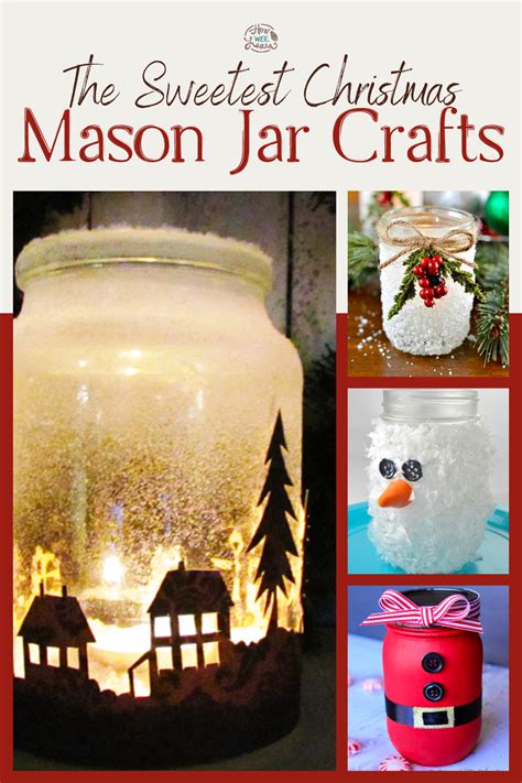 Christmas Mason Jar Crafts For Kids