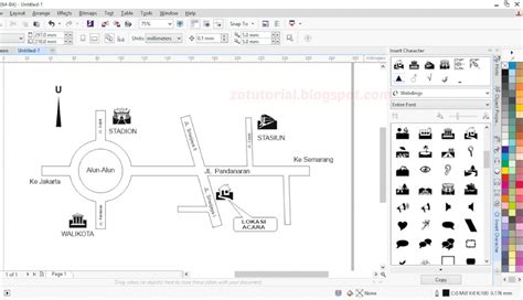 Cara Mudah Membuat Denah Lokasi Peta Dengan Coreldraw Zotutorial Vrogue