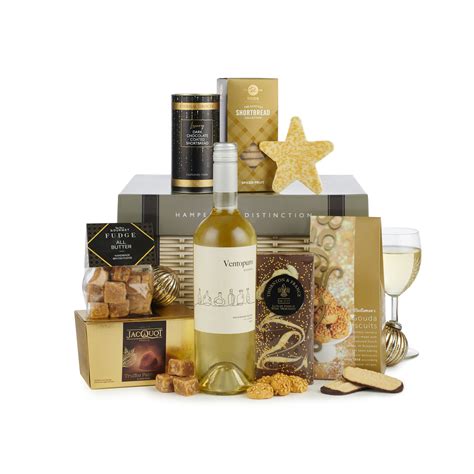 Buy The The Sparkle Hamper With White Online Bottled And Boxed