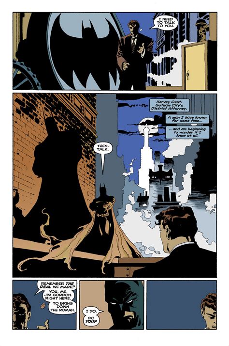 Read Online Batman The Long Halloween Comic Issue 10