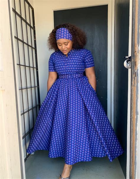 Modern Tswana Traditional Dresses For African Women Latest African