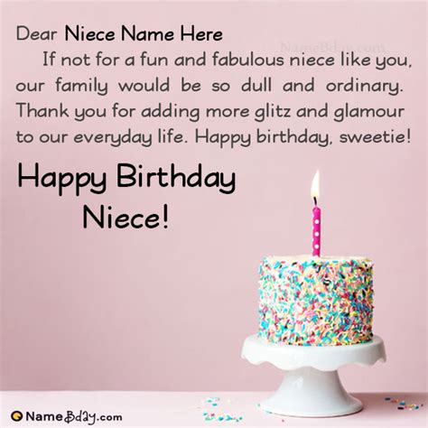 happy birthday wishes for niece with name and photo