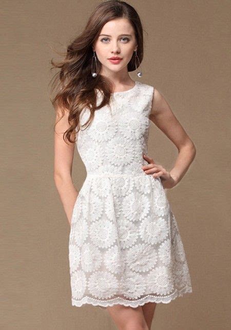 Pretty White Summer Dress