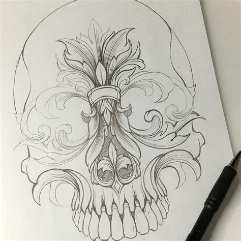 Easy Pencil Drawings Tattoo Designs
