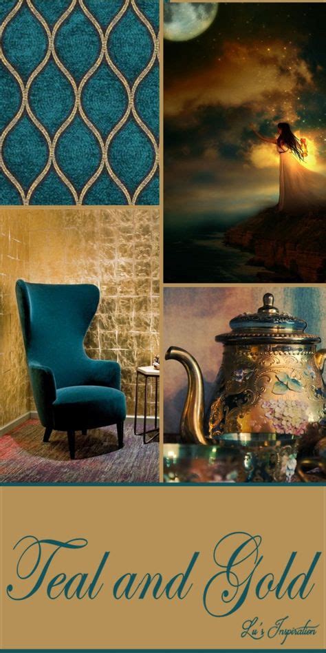 9 Color Combo Teal And Gold Ideas Teal And Gold Color Teal