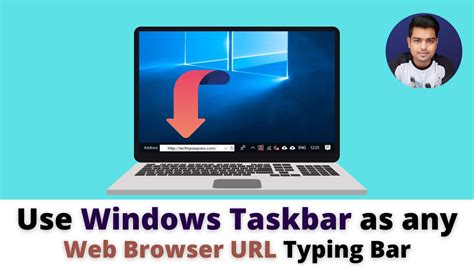 Add An Address Bar To Windows 10 Taskbar Add Url Bar To Taskbar