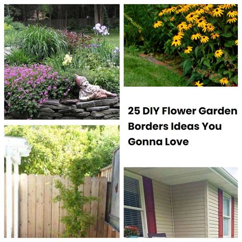 25 Diy Flower Garden Borders Ideas You Gonna Love Sharonsable