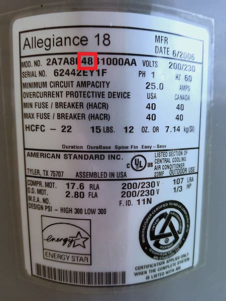 How to determine ac tonnage for york model number. How efficient is your air conditioner?