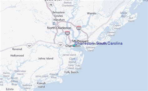 Charleston South Carolina Tide Station Location Guide