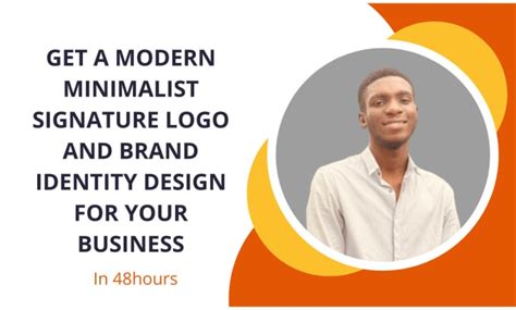 Make Modern Minimalist Signature Logo And Brand Identity Design By
