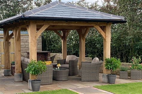 Pergola With Roof Tiles