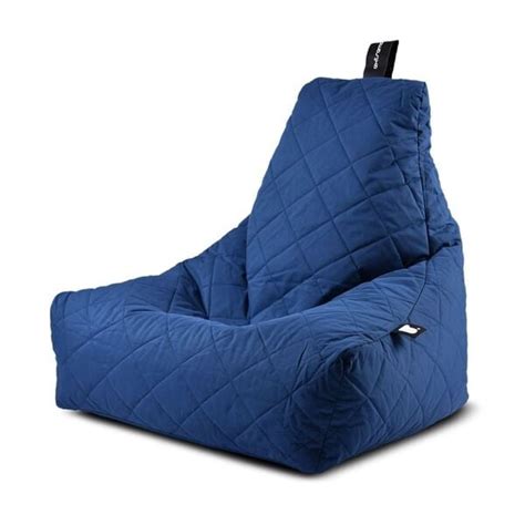 Extreme Lounging Mighty Quilted Bean Bag Royal Maze Living