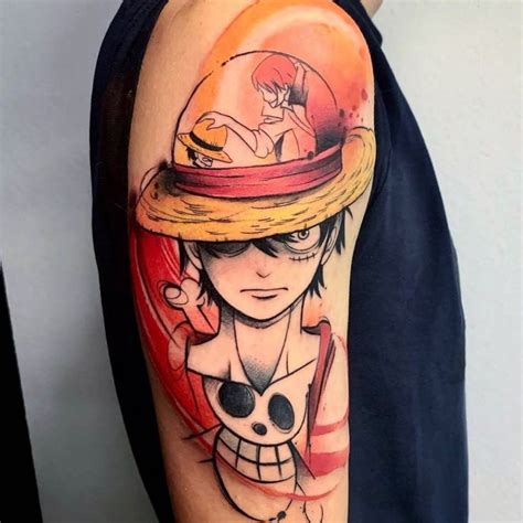 One Piece Tattoos On Instagram “monkey D Luffy 👉 Artist 👩‍🎨