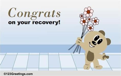Congrats On Your Recovery Free On Other Occasions Ecards 123 Greetings