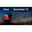 Aries Daily Horoscope December 15 2014 