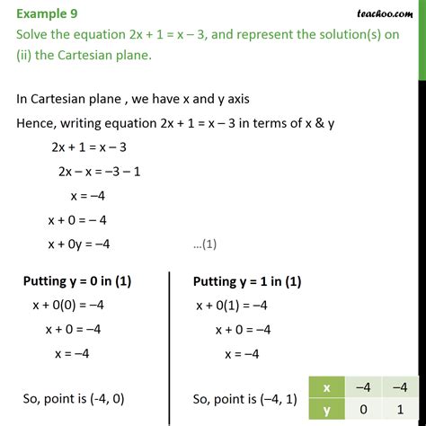 Example 9 Solve The Equation 2x 1 X 3 Chapter 4 Examples