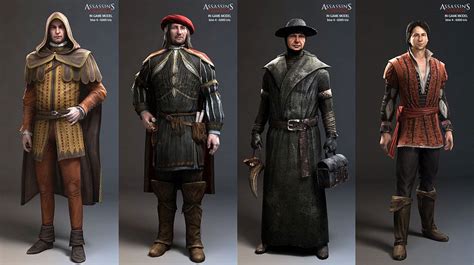 Character Renders Characters And Art Assassins Creed Ii Assassins