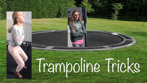 Trampoline Tricks With Sarah Part 2 Youtube