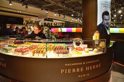 Pierre HermÃ© Paris Macarons Chocolats Editorial Photography Image Of