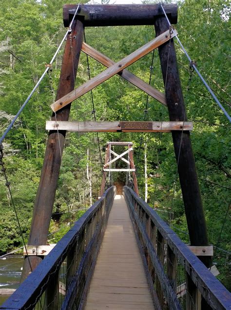 Toccoa River Swinging Bridge Swinging Bridge Fannin County Toccoa