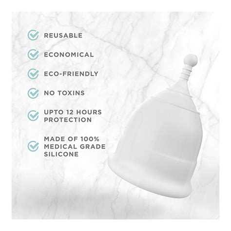 Buy Pee Safe Reusable Menstrual Cup With Medical Grade Silcone For Women Large 1 S Online At
