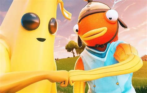 Download Introducing The Iconic Fortnite Fishstick Skin Wallpaper