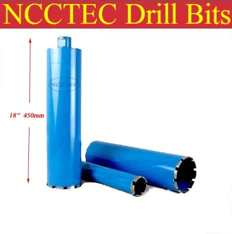 Mm Mm NCCTEC Crown Diamond Drilling Bits Concrete Wall Wet Core Bits Professional