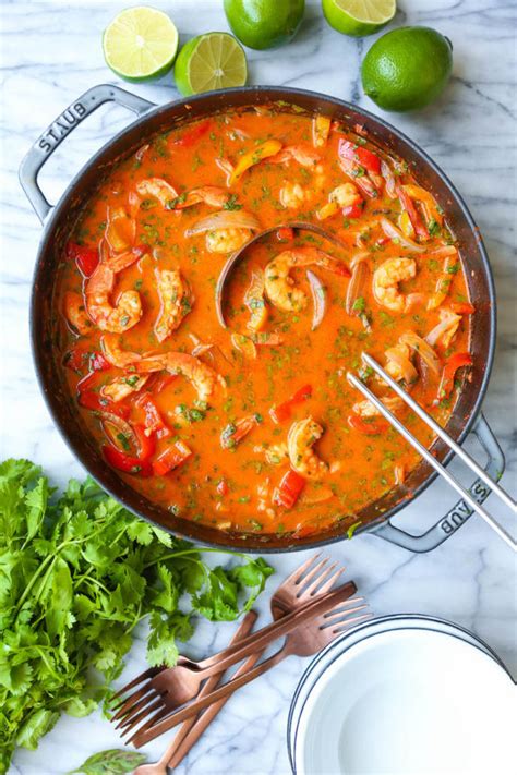 Carefully puree the soup in a blender until it has reached your desired consistency, serve, and enjoy! Thai Coconut Curry Soup Recipe - Damn Delicious