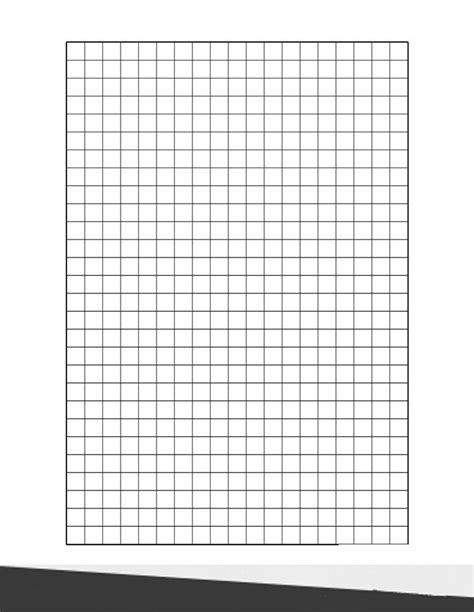 1 Inch Full Size Printable Graph Paper Printable Graph