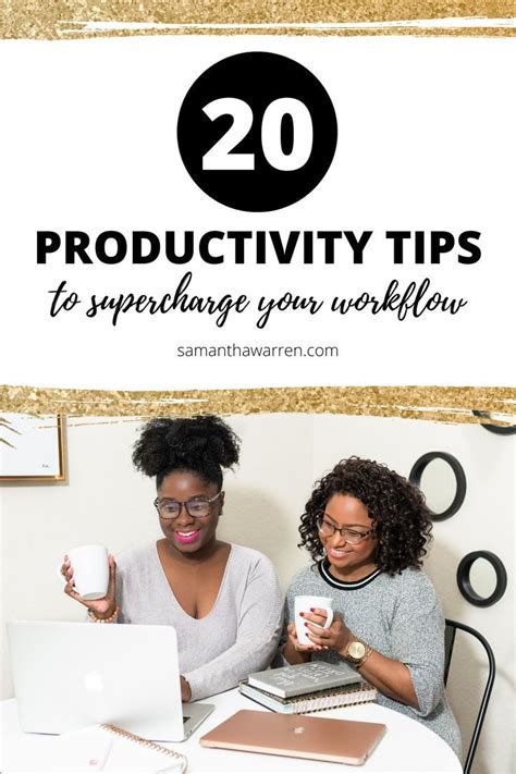 20 Productivity Hacks To Supercharge Your Workflow Productivity